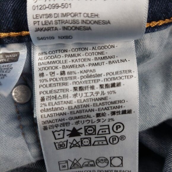 Levi’s 541 Jeans Mens 38x34 Denim Athletic Straight‎ Leg Western Workwear - Picture 6 of 9